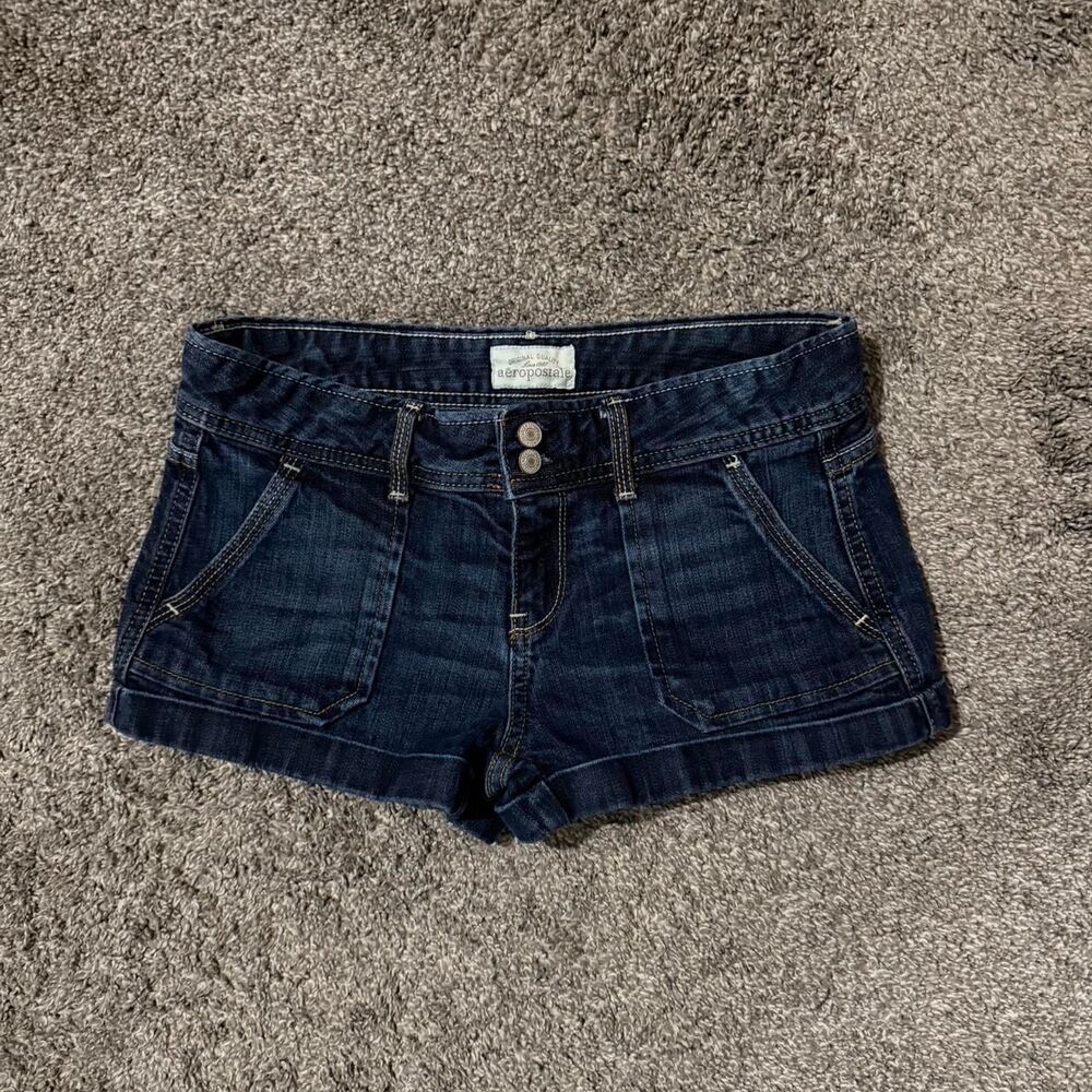Aeropostale y2k lowrise micro shorts